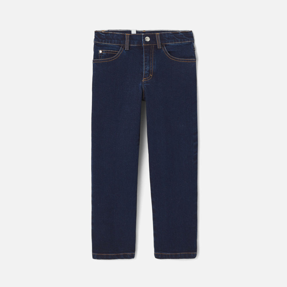 Boy straight-cut jeans