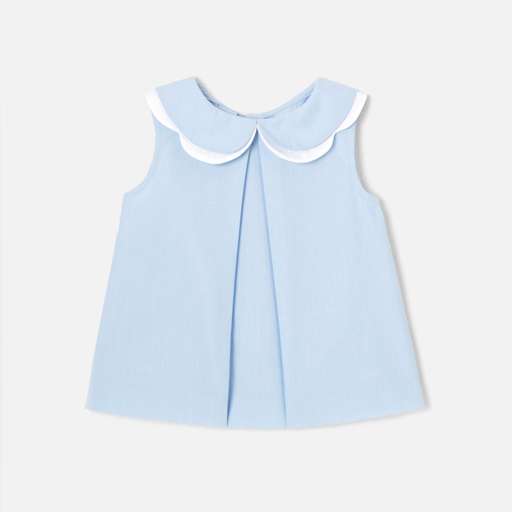 Baby girl sleeveless blouse