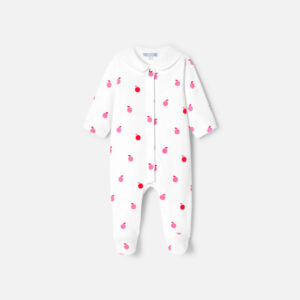 Baby girl pyjamas in interlock