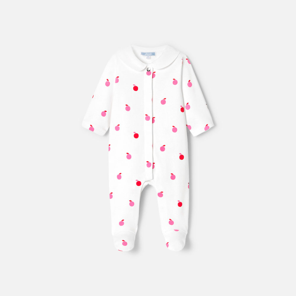 Baby girl pyjamas in interlock