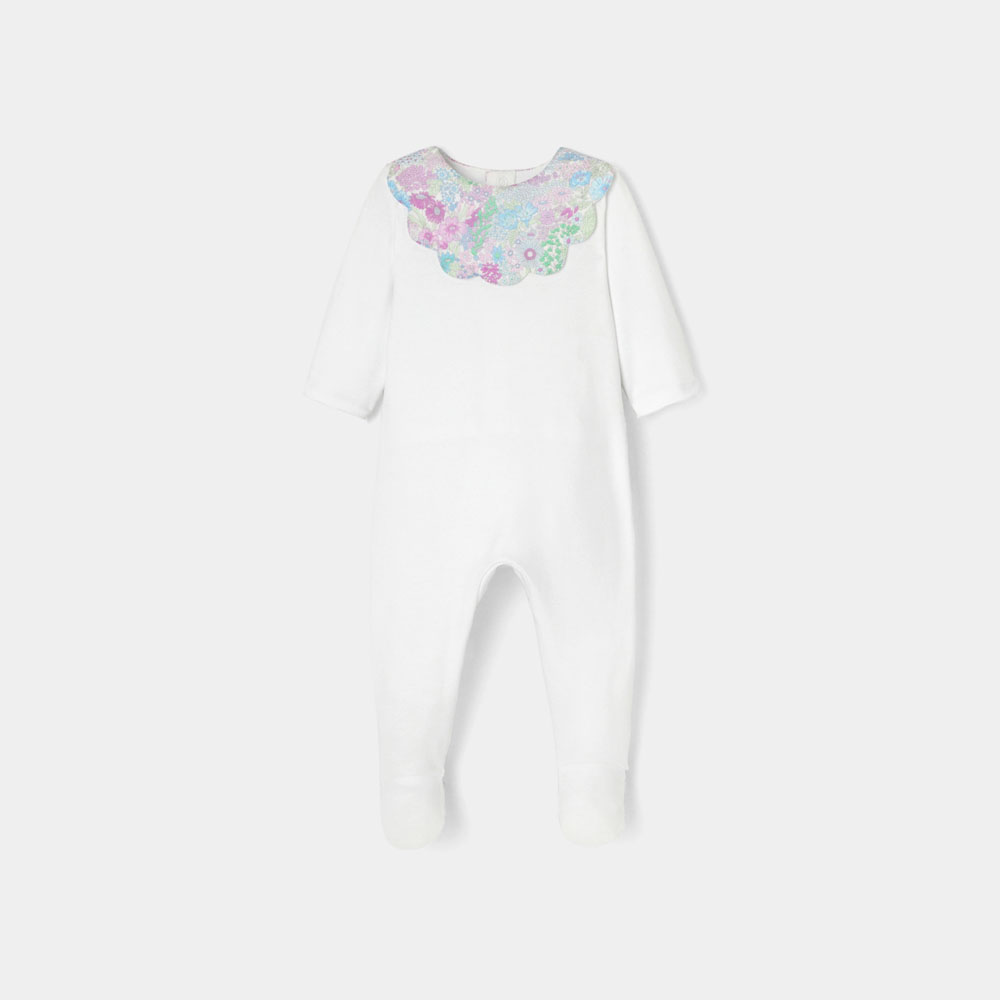 Baby girl pyjamas in interlock