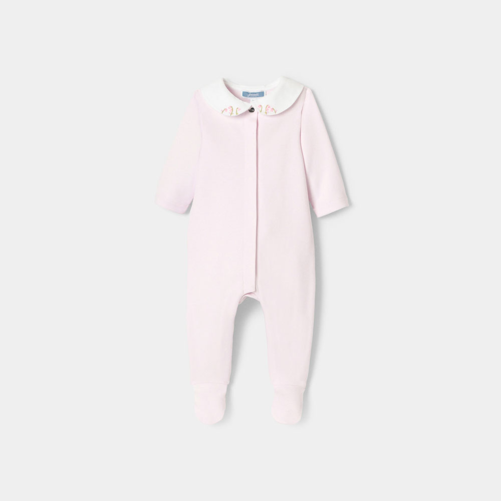 Baby girl pyjamas in interlock