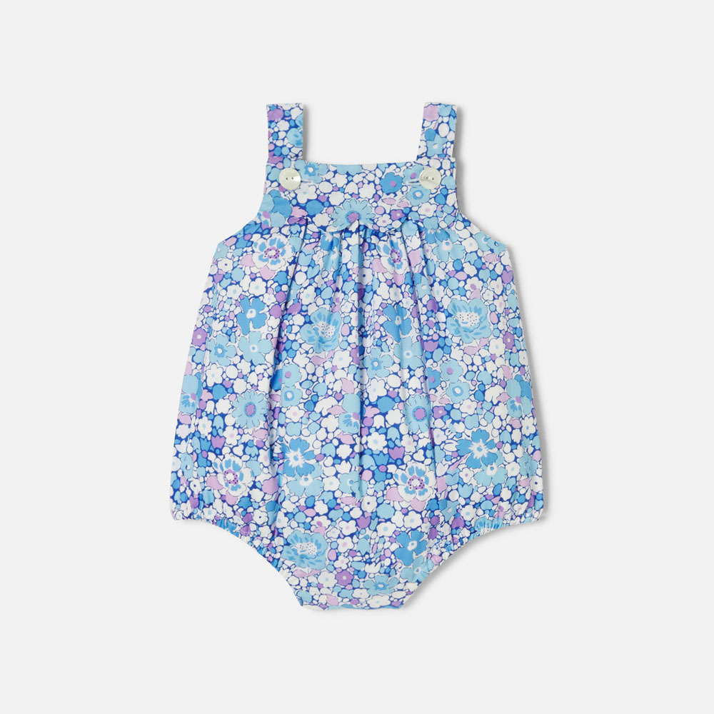 Baby girl romper in Liberty Fabrics