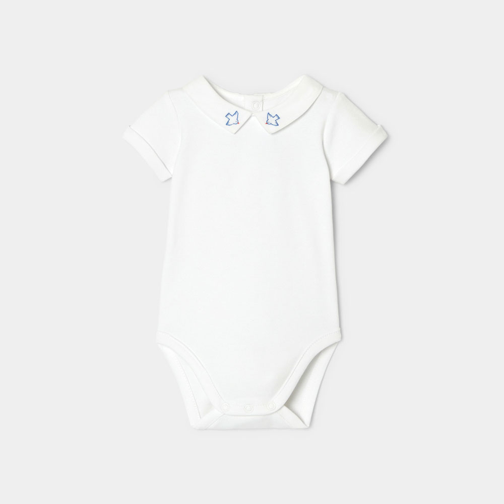 Baby boy short sleeves bodysuit