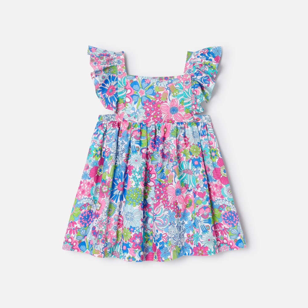 Baby girl dress in Liberty fabric