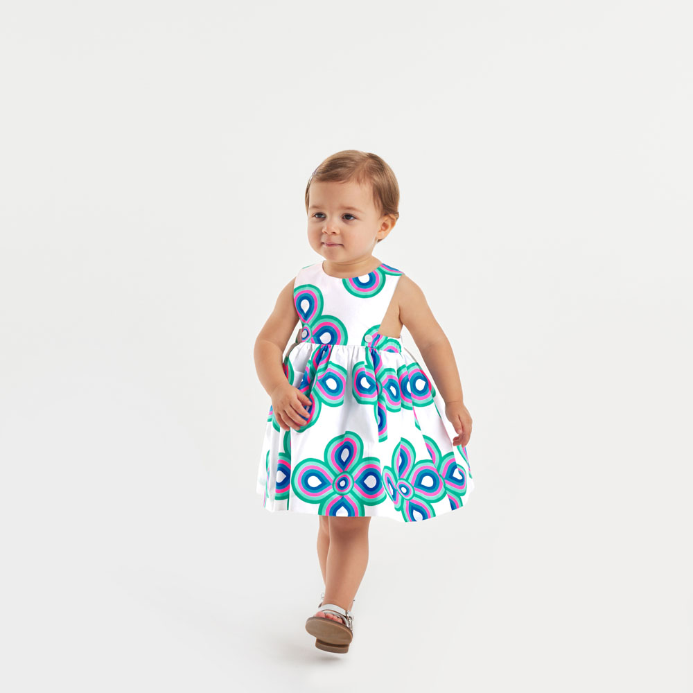 Baby girl pinafore dress