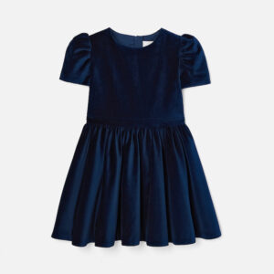 Girl palatine velvet dress