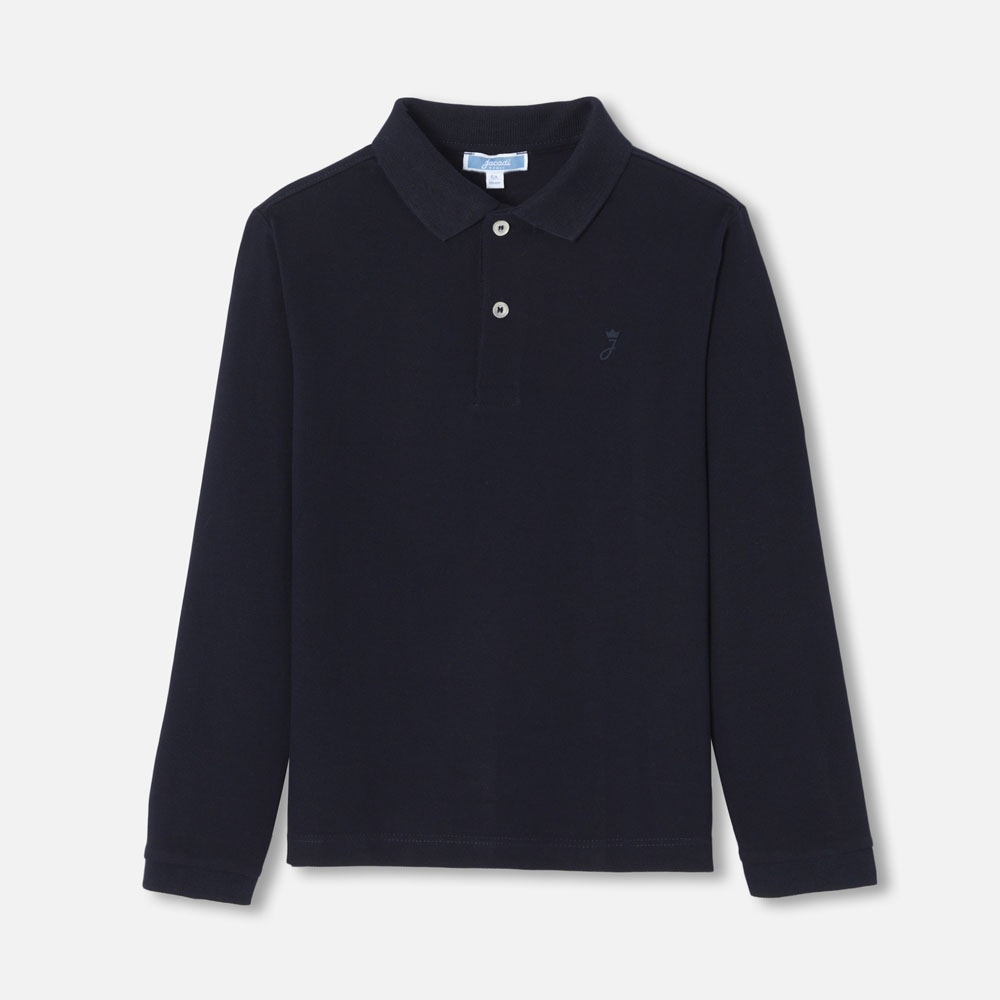 Boy long-sleeved polo shirt