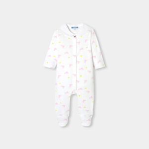 Baby girl pyjamas in interlock