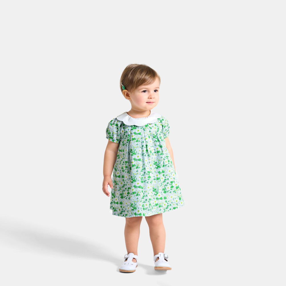 Baby girl dress in Liberty fabric