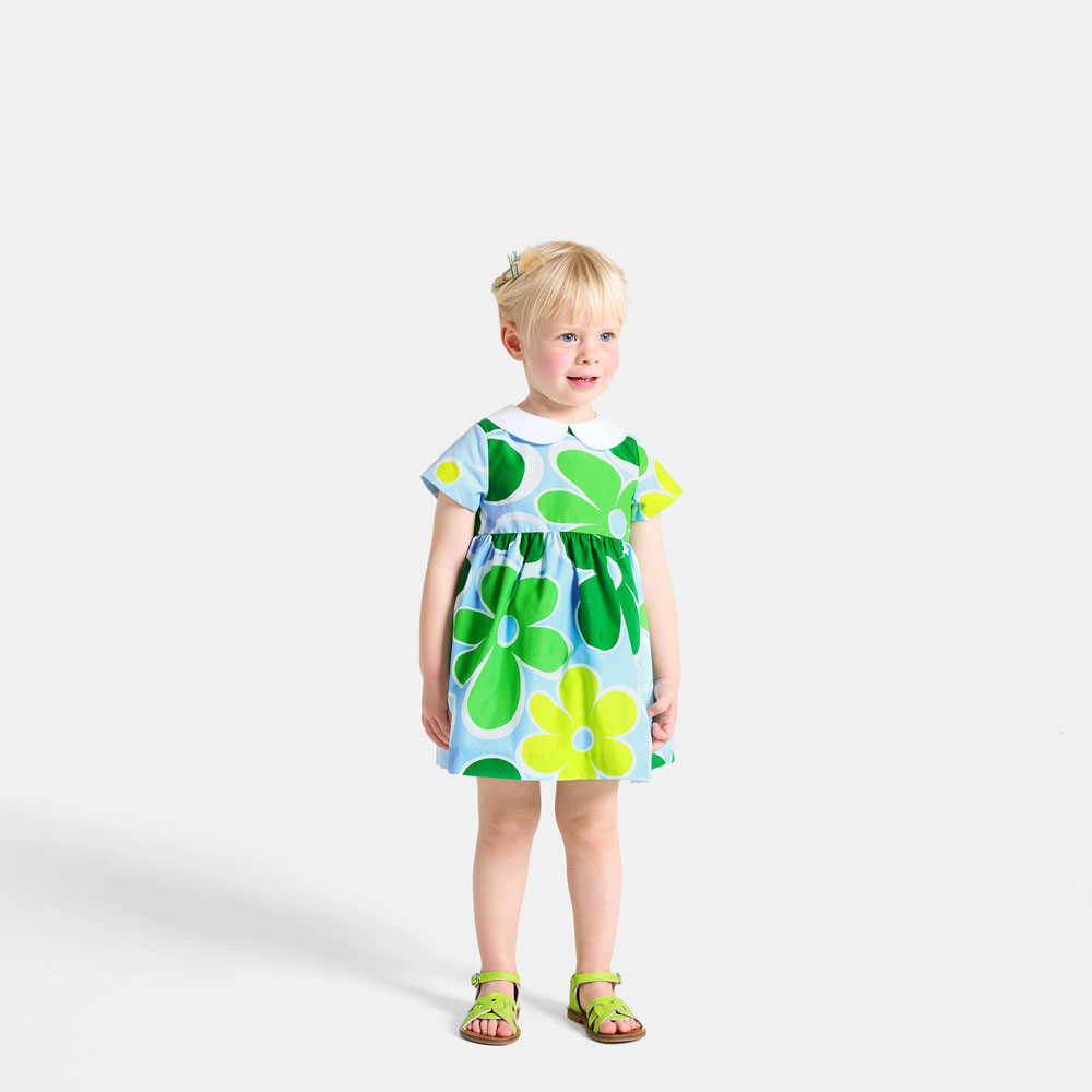 Baby girl short-sleeved dress