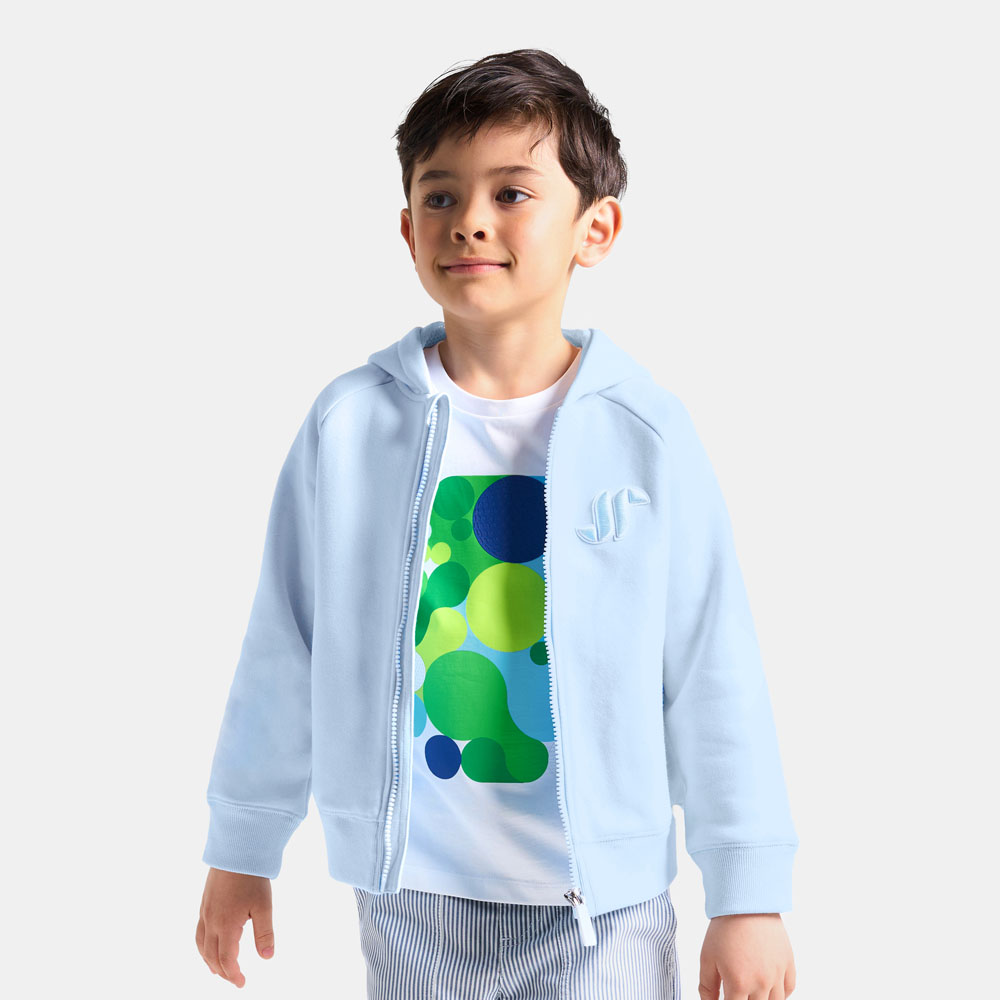 Boy zip-up hoodie