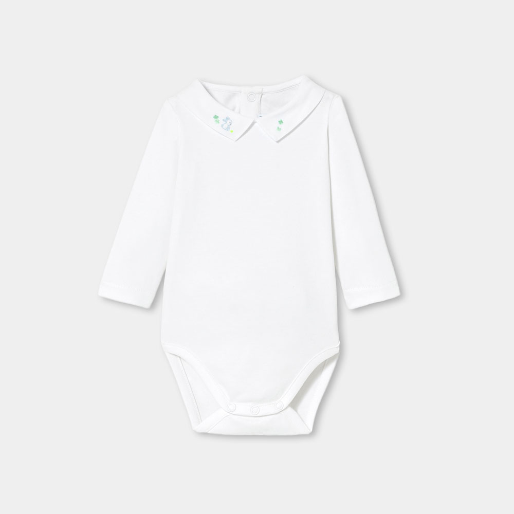 Baby boy long sleeve bodysuit