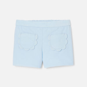 Baby girl velvet shorts