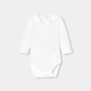 Baby girl long-sleeved bodysuit