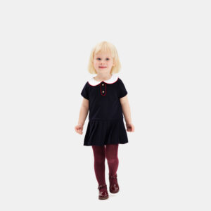 Baby girl short-sleeved dress