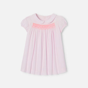 Baby girl dress with balloon sleeves