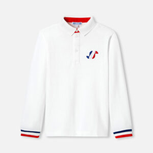 Boy long-sleeved polo shirt