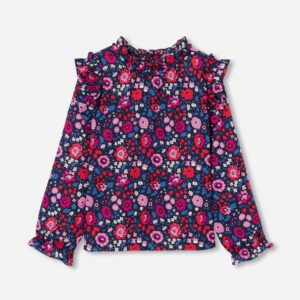 Girl blouse in Liberty fabric