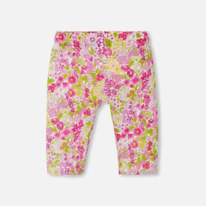 Baby girl comfort trousers in Liberty fabric