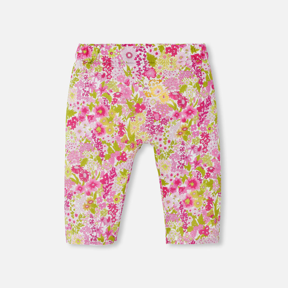 Baby girl comfort trousers in Liberty fabric