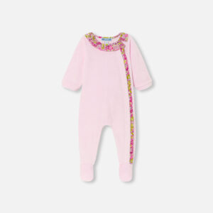 Baby girl velvet pyjamas