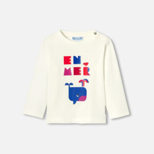 Long-sleeved baby boy T-shirt