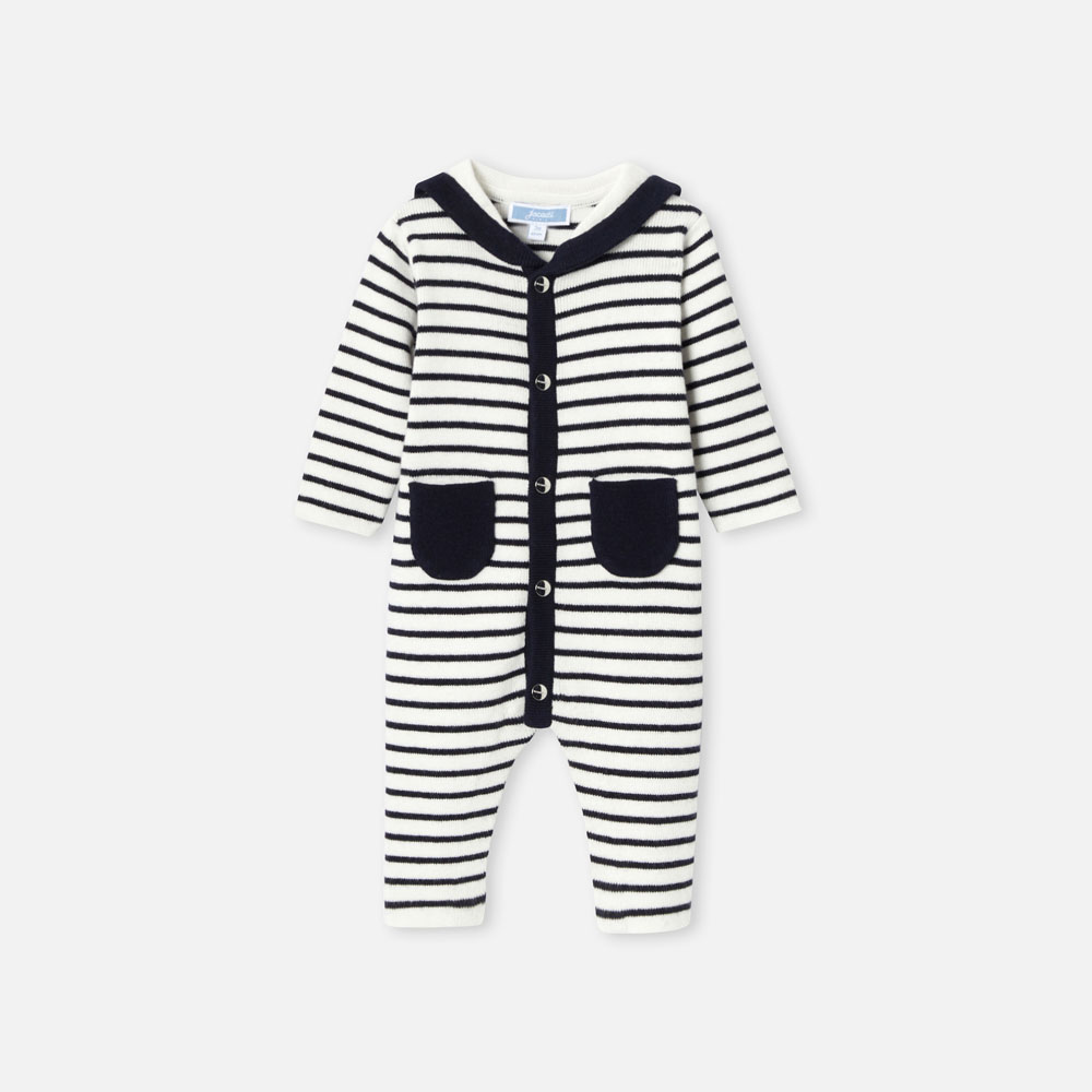 Baby boy knitted jumpsuit