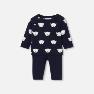 Baby jersey knit set