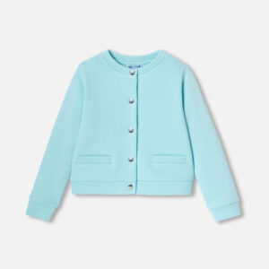 Girl fleece cardigan