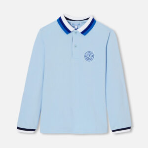 Boy long-sleeved polo shirt