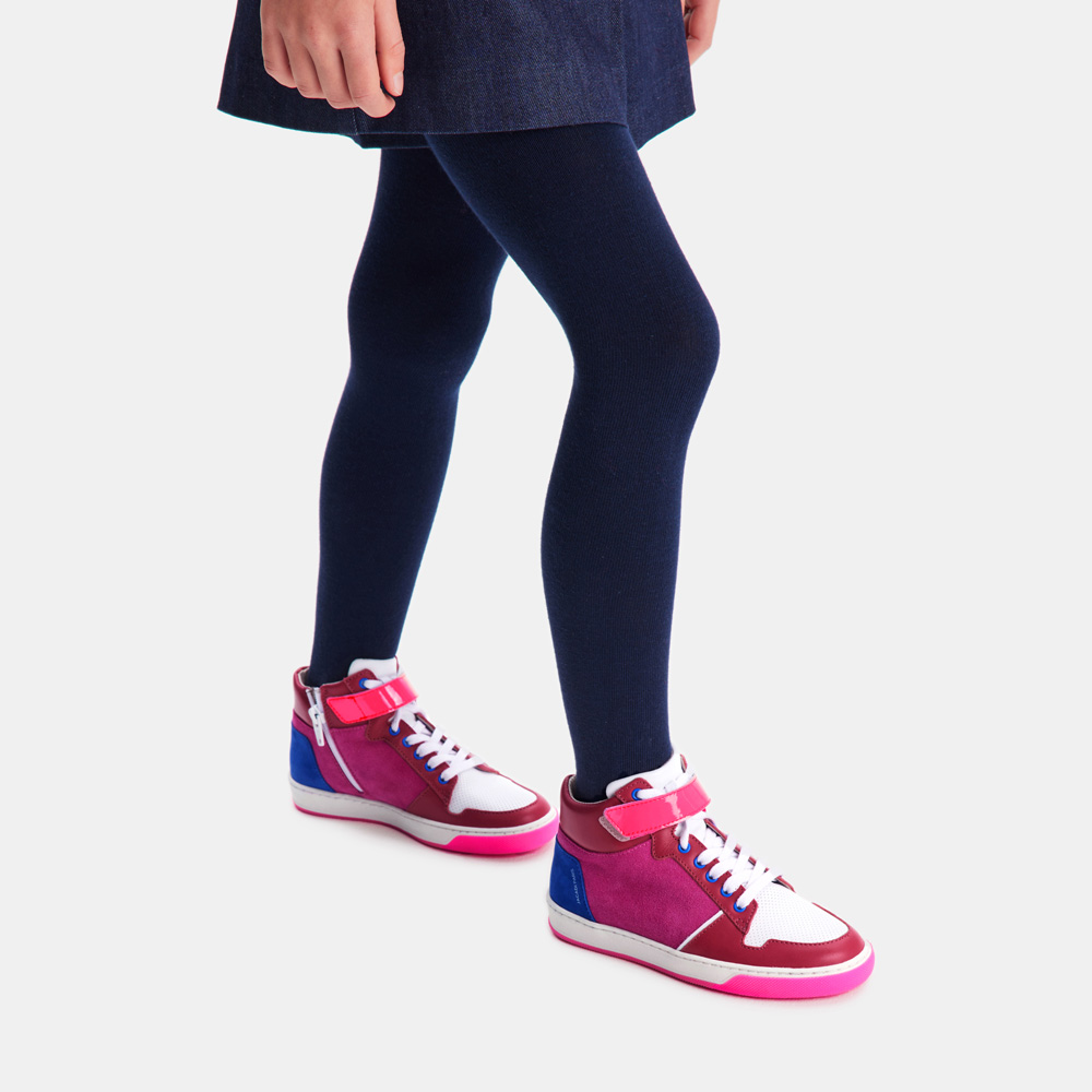 Girl high-top trainers