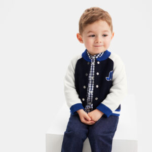 Baby boy Teddy cardigan