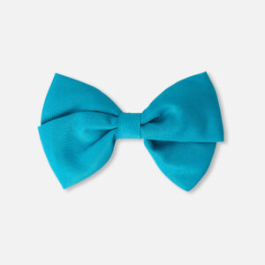 Girl taffeta bow hair clip