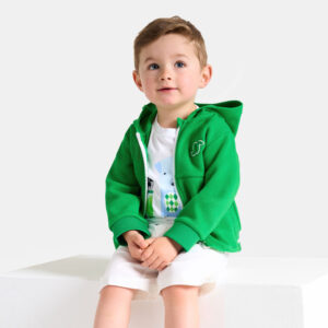 Baby boy zipped cardigan