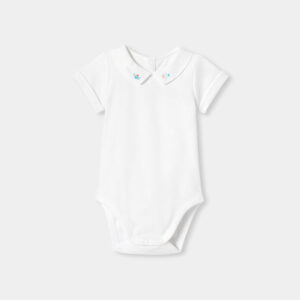 Baby boy bodysuit in interlock