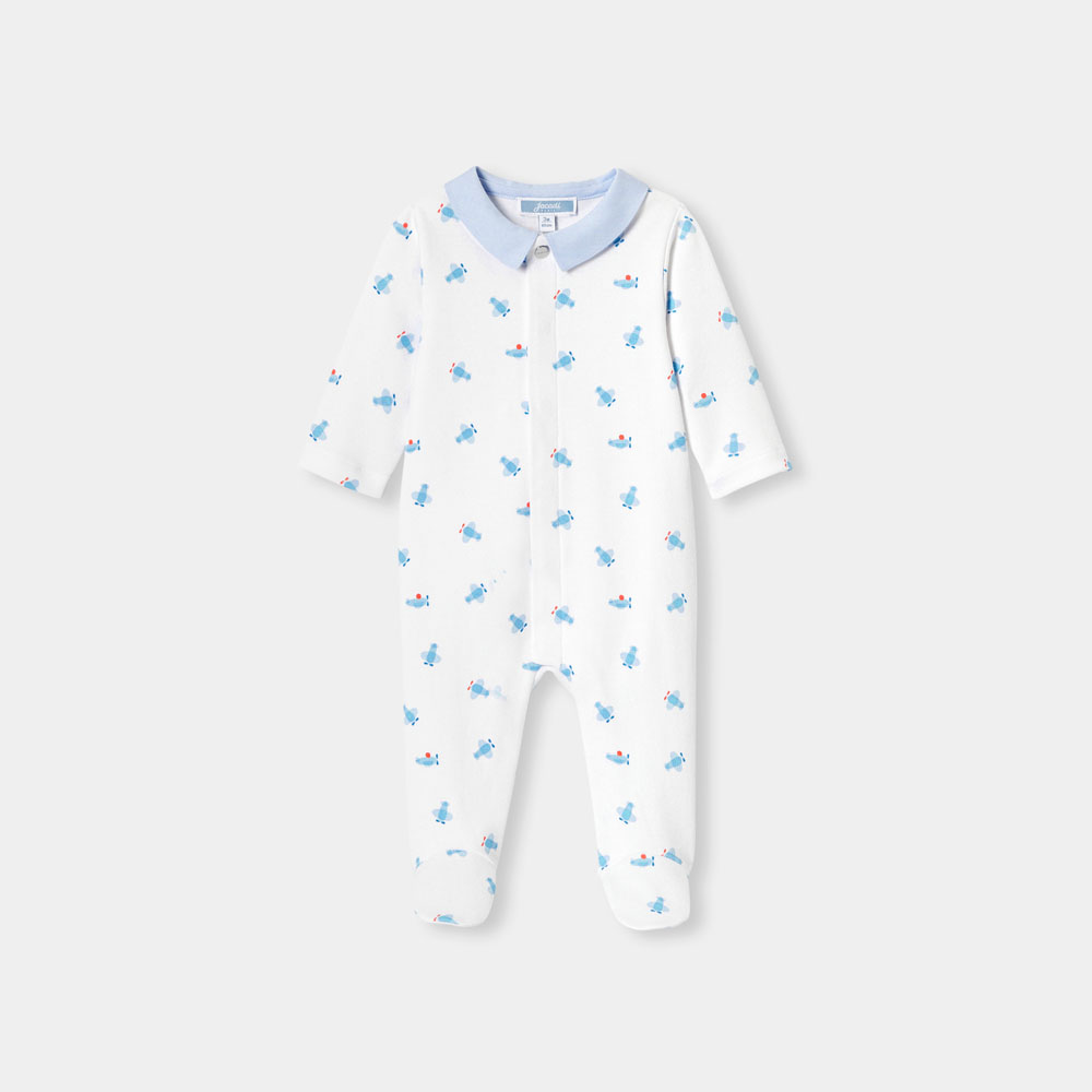 Baby boy pyjamas in interlock