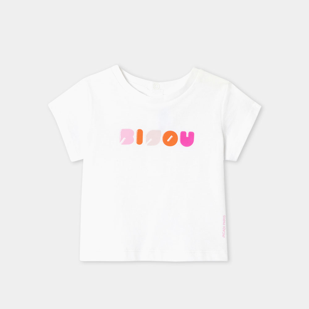 Baby girl short-sleeved T-shirt