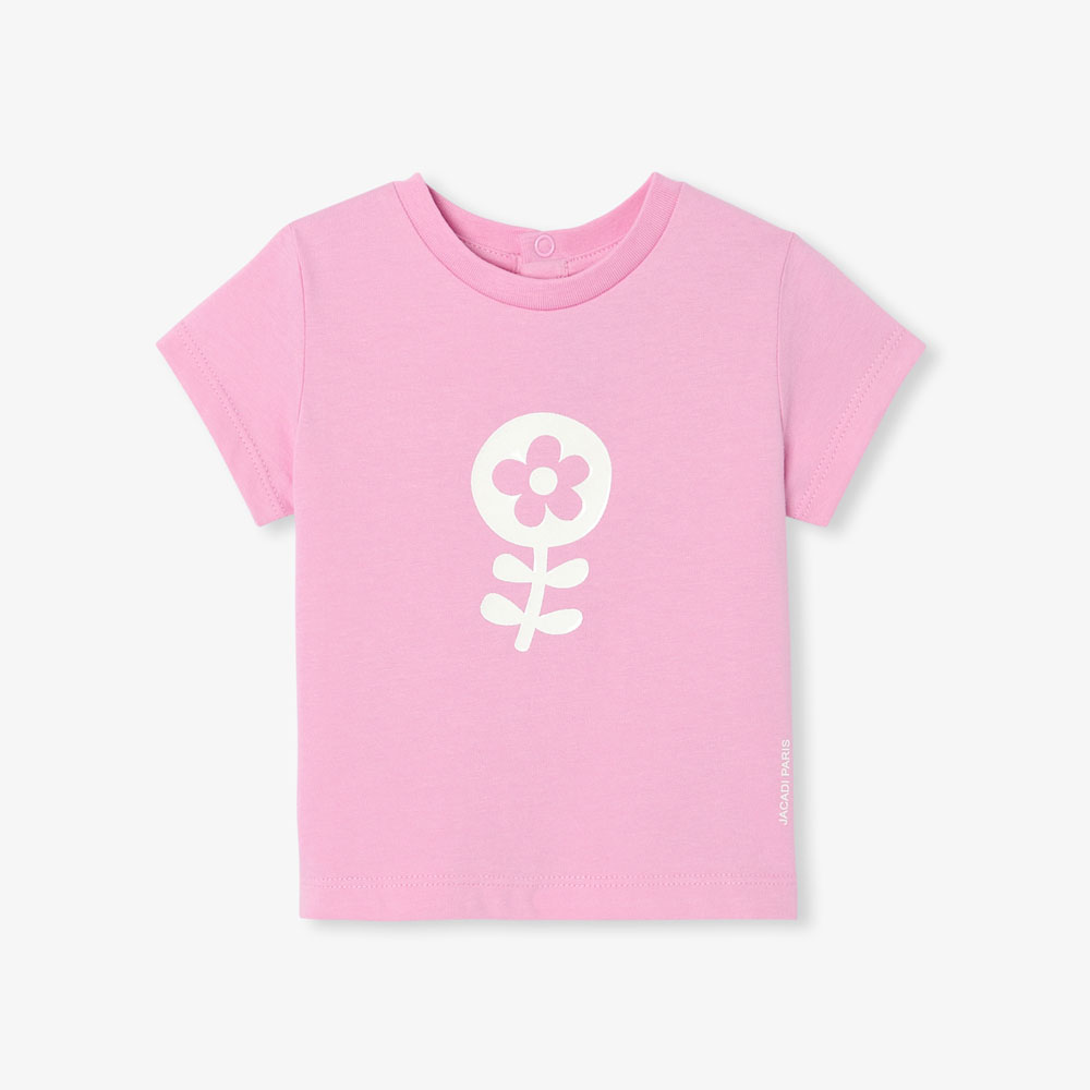 Baby girl short-sleeved T-shirt