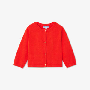 Baby girl jersey cardigan