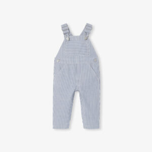 Baby boy overalls with stripes