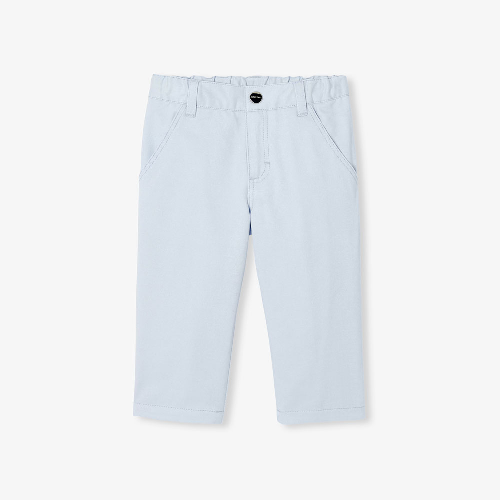 Baby boy twill trousers