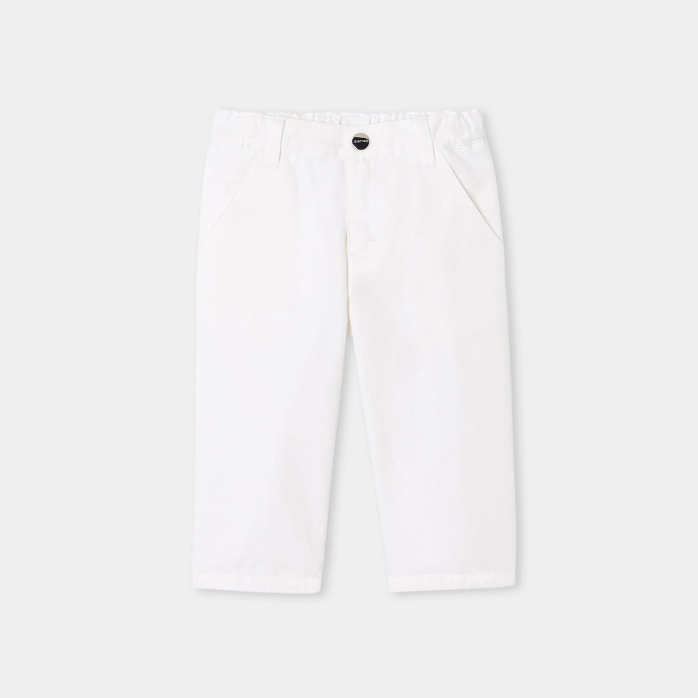 Baby boy twill trousers