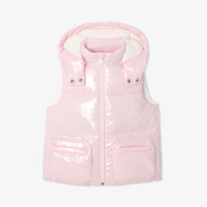 Girl sleeveless padded jacket