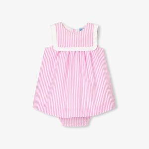 Baby girl dress in poplin