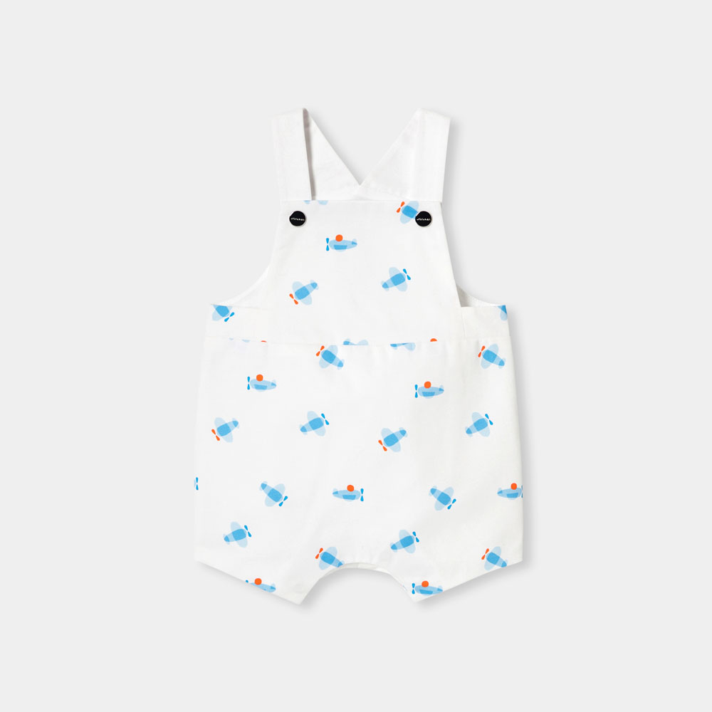 Baby boy short overalls