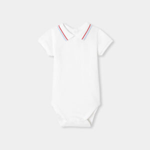 Baby boy short-sleeved bodysuit