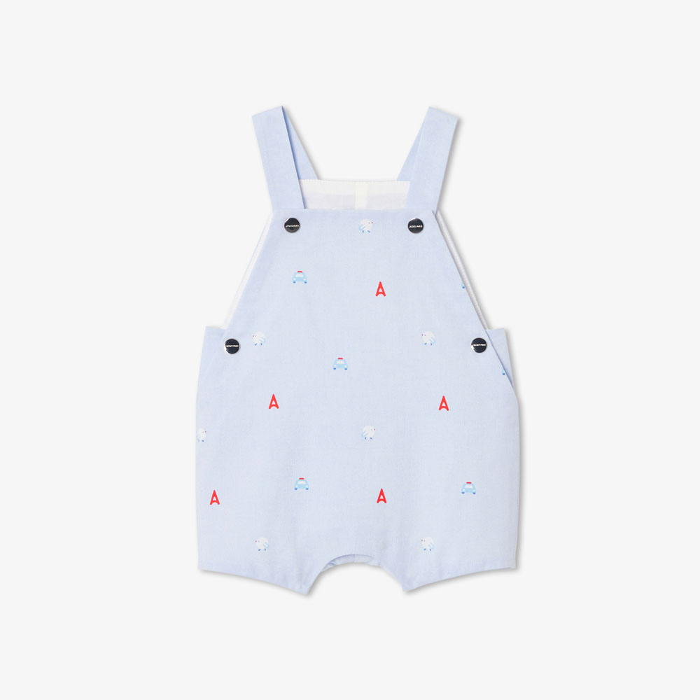 Baby boy short overalls