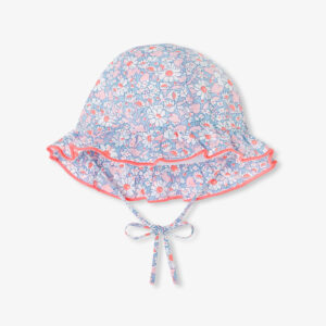 Baby girl hat in Liberty fabric