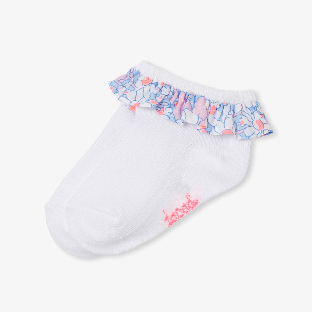 Baby girl ruffled socks